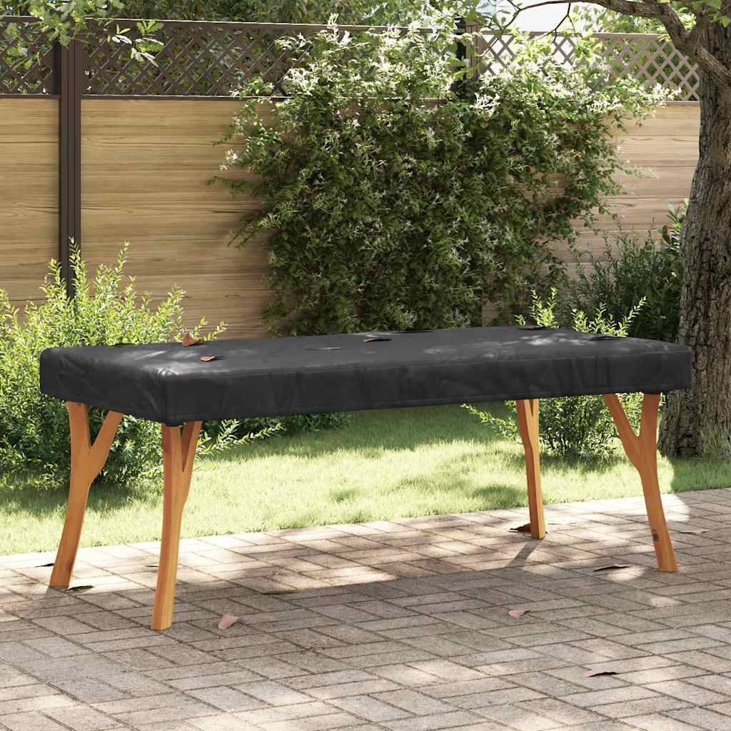 Housse pour Table Rectangulaire Tissu Oxford 210D Anti-Pluie Protection Poussière Noir 182x82x15 cm – ComfortXL Outdoor Living - Image 1