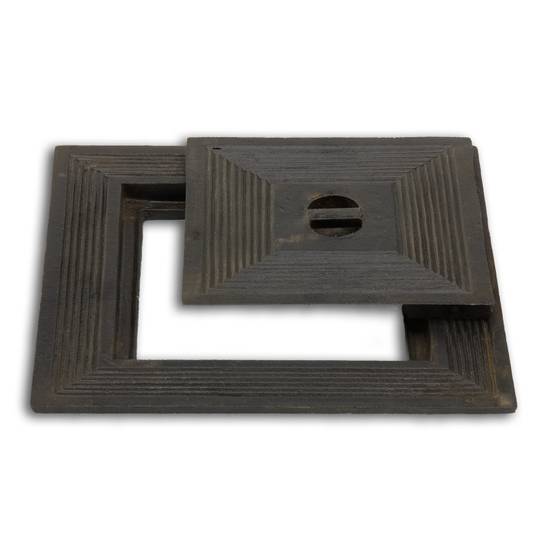 Couvercle en fonte pour regard d'inspection - A15 - LINE ECO - 40 x 40 cm