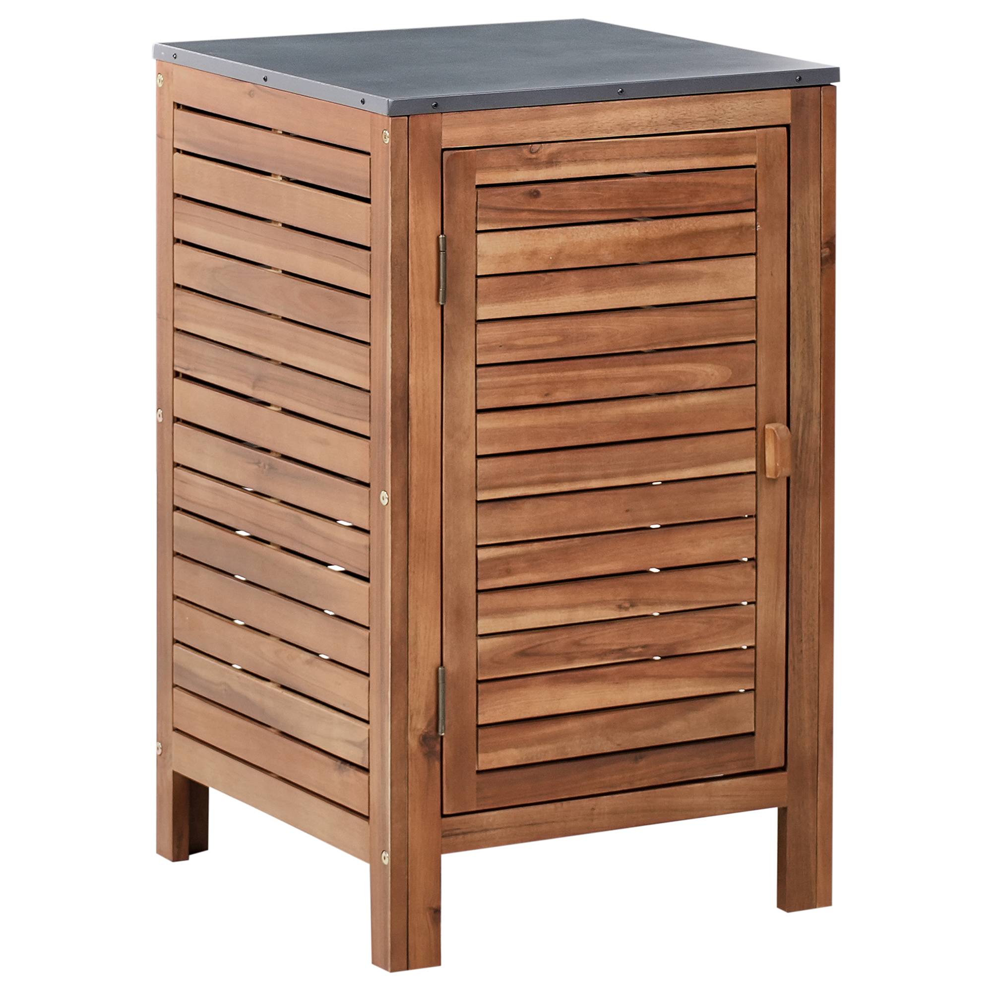 Beliani - Cuisine de jardin Acacia Marron BRUCOLI - 50x50x83- Beliani - Image 2