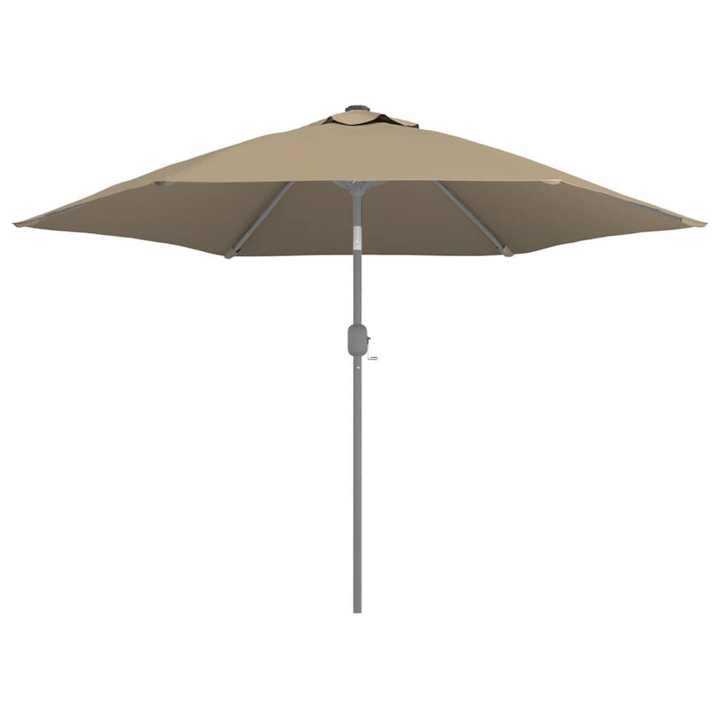 Vidaxl - Tissu de remplacement pour parasol d'extérieur Taupe 300 cm vidaXL 313797 - Image 5