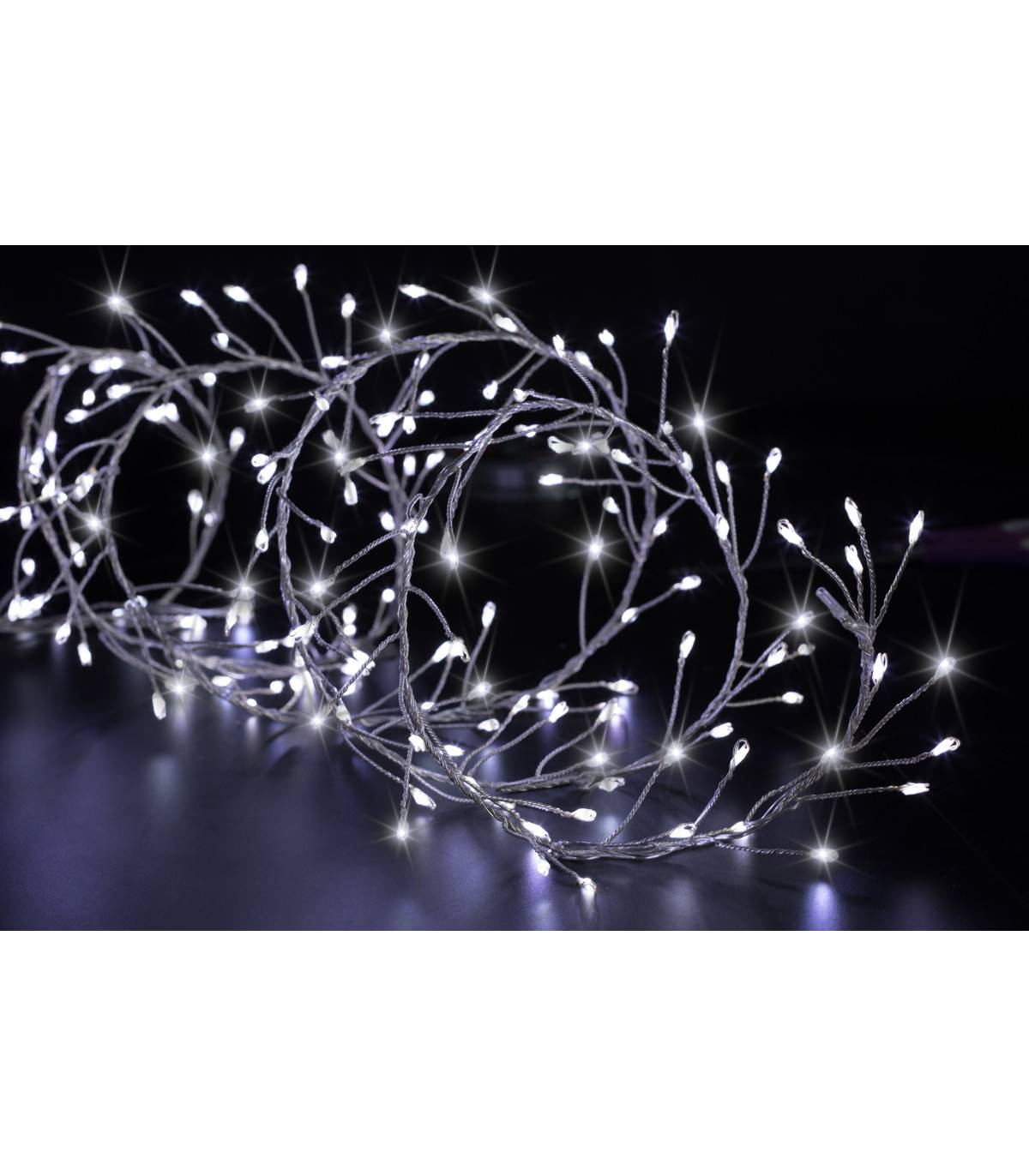 Feeric Christmas - Boa lumineux copper 400 LED 5 m extérieur blanc chaud - Feeric Lights & Christmas - Imagen 4