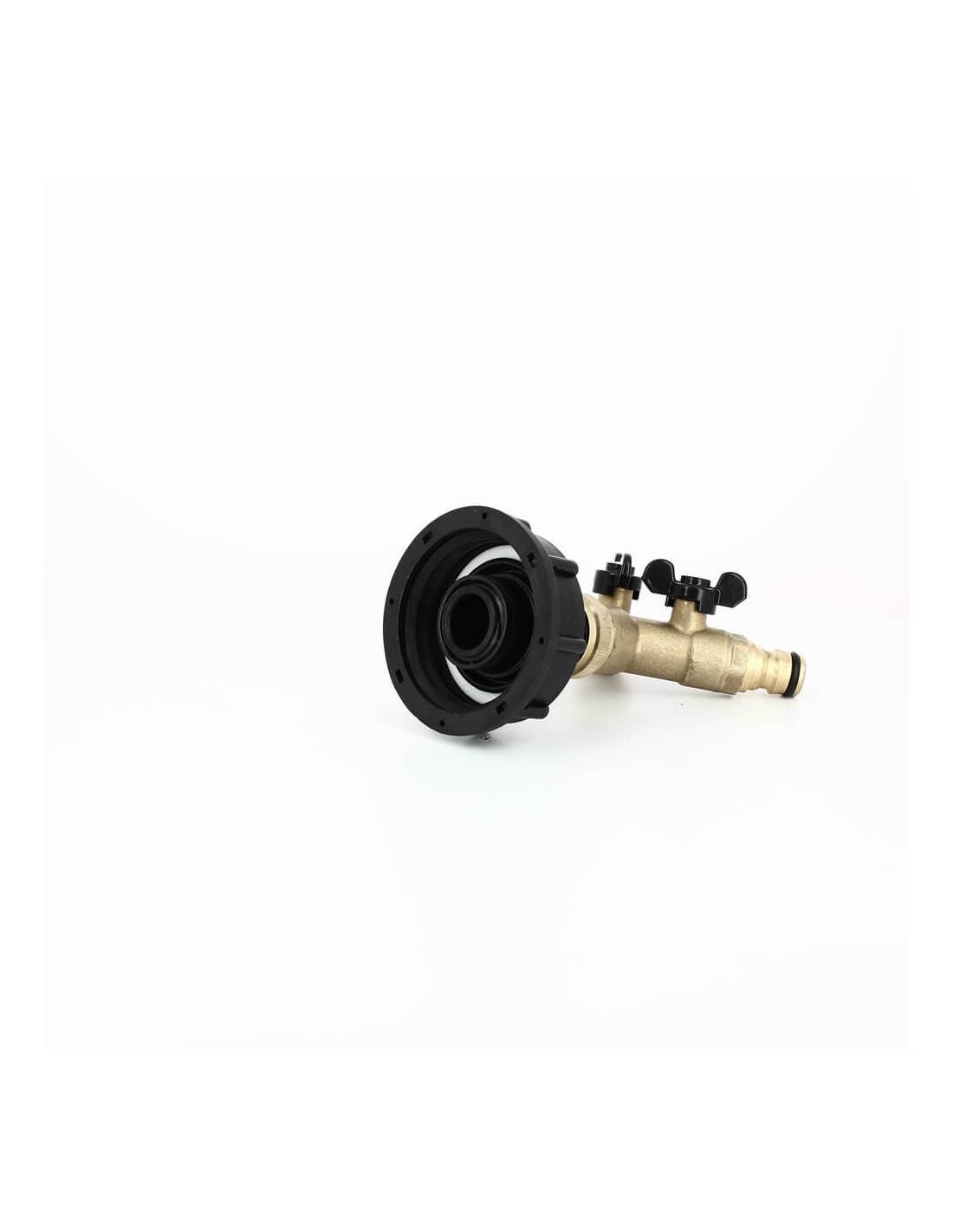 Raccord cuve eau S60X6 - 2 voies 3/4'' laiton - Nez (type Gardena) - Imagen 5