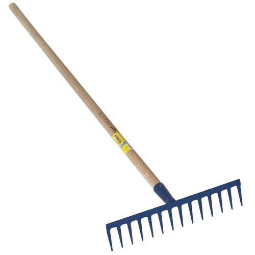 Outils Perrin - Râteau 16 dents droites emmanché 1,65m Outils Perrin