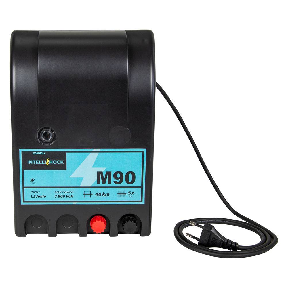 Poste de clôture électrique M90 à Leds, secteur 230 V, 0.9 J - Imagen 1