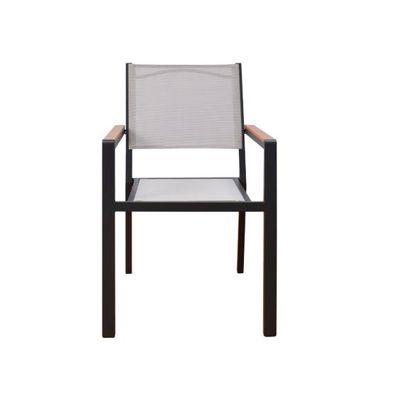 Chaise de jardin empilable HOME DELUXE SEDIA - lot de 6 - Image 6