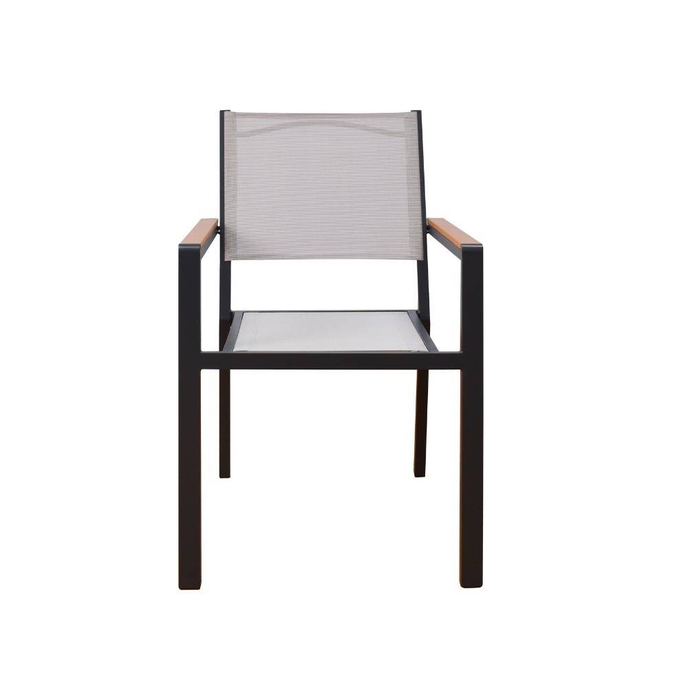 Chaise de jardin empilable HOME DELUXE SEDIA - lot de 6 - Image 6
