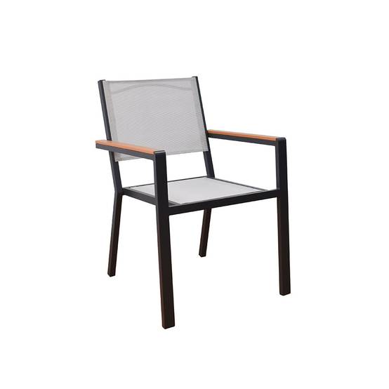 Chaise de jardin empilable HOME DELUXE SEDIA - lot de 6 - Image 1