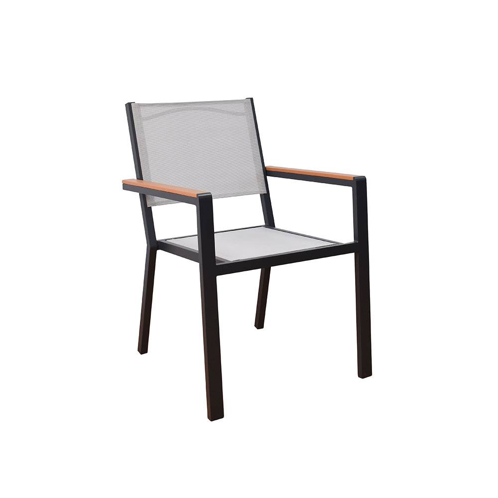 Chaise de jardin empilable HOME DELUXE SEDIA - lot de 6