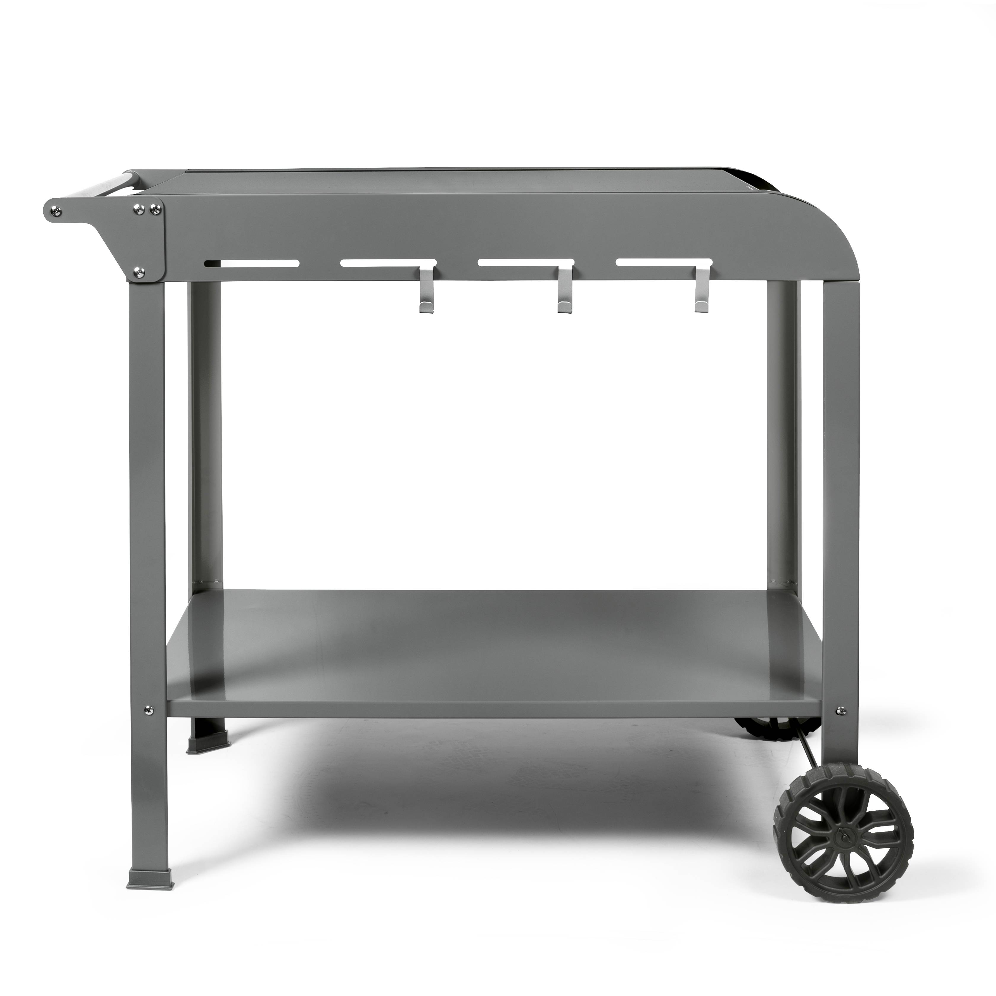 Livoo - Desserte gris 91.5x50.2x80cm GS168G Livoo - Image 1