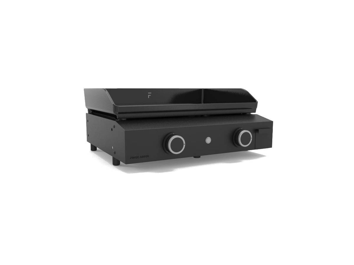 Forge Adour - Plancha Forge Adour Plancha Origin Gaz 60 Chassis Acier Noir