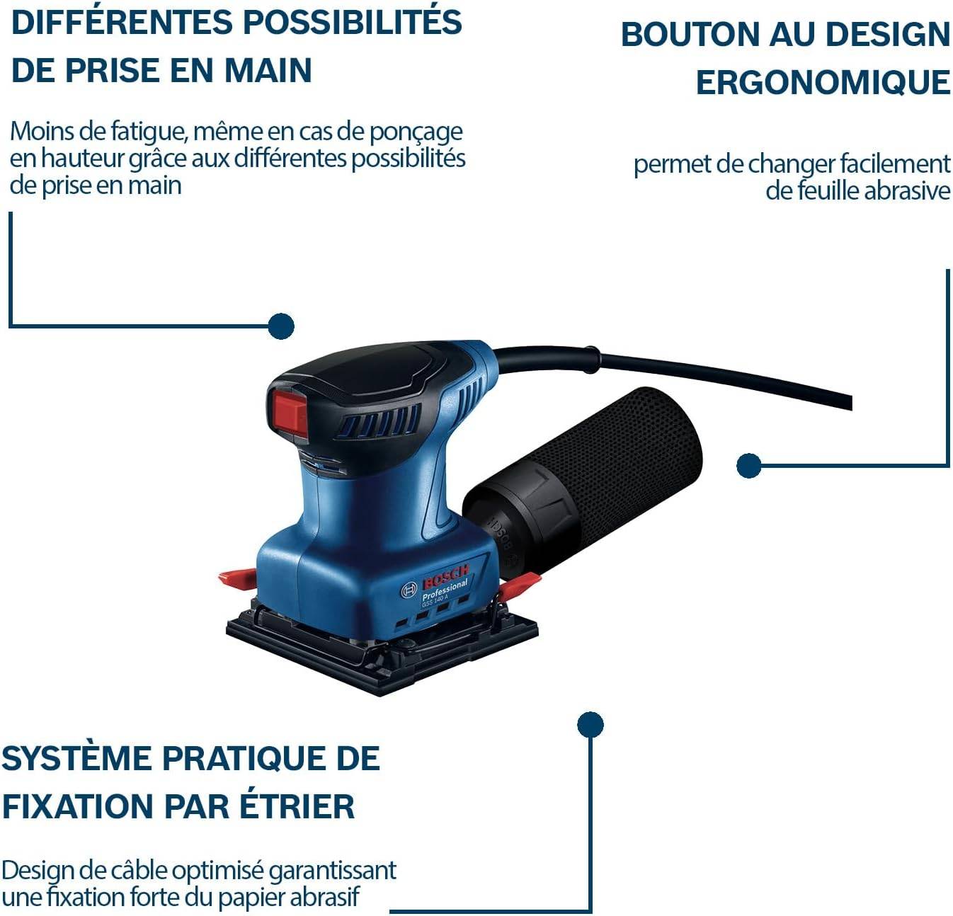 Ponceuse vibrante GSS 140 A Professional - BOSCH - 06012A8021 - Image 5