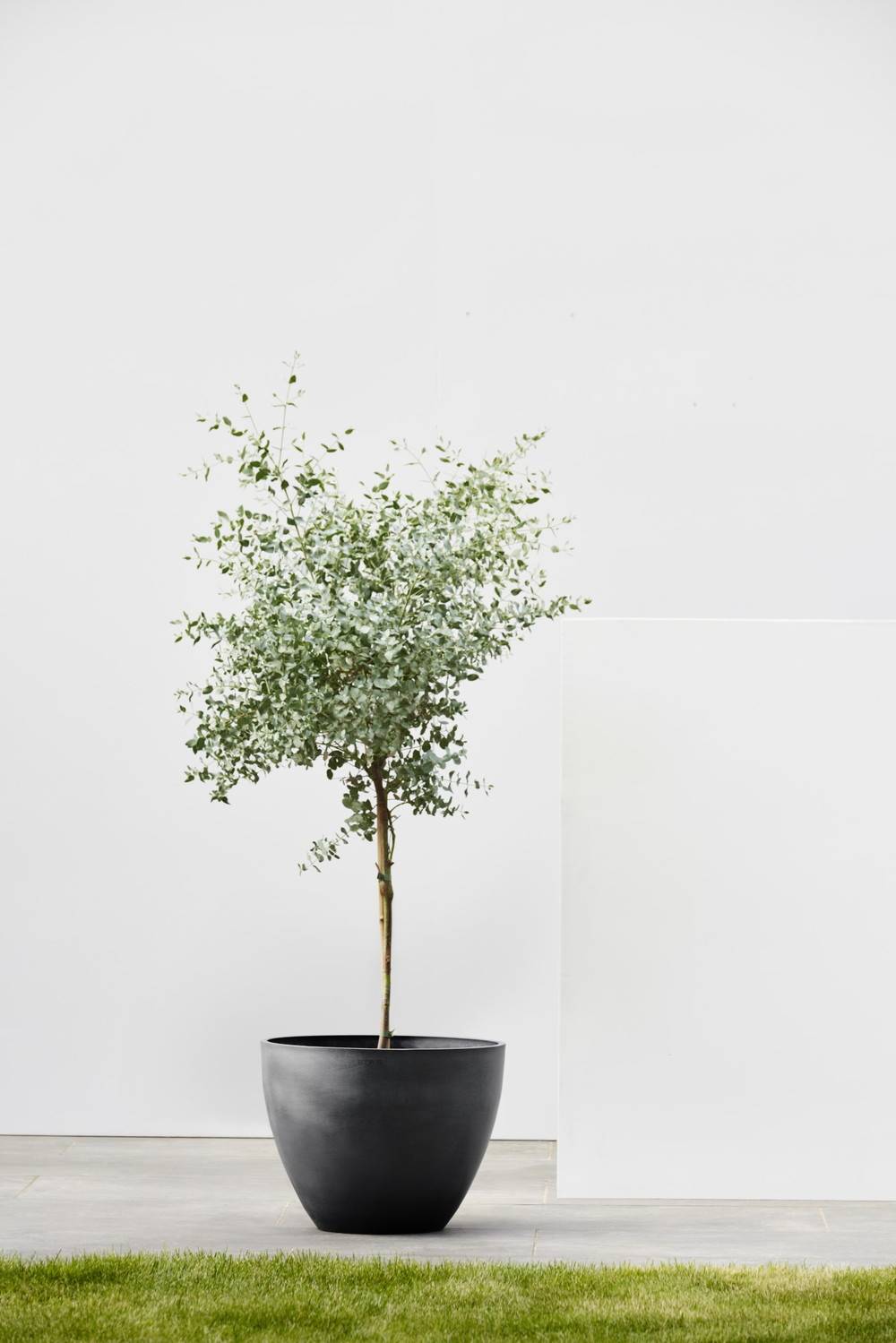 Ecopots - Pot Rond Antwerp 40 Gris Foncé - Ø 40 x H. 30 cm - 25 L ECOPOTS - Imagen 5