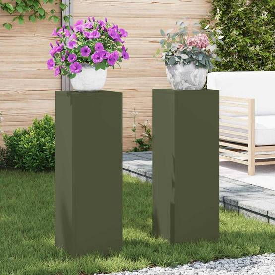 Support plante Prolenta Vert 24 X 24 X 75 cm - P95042V - Image 1