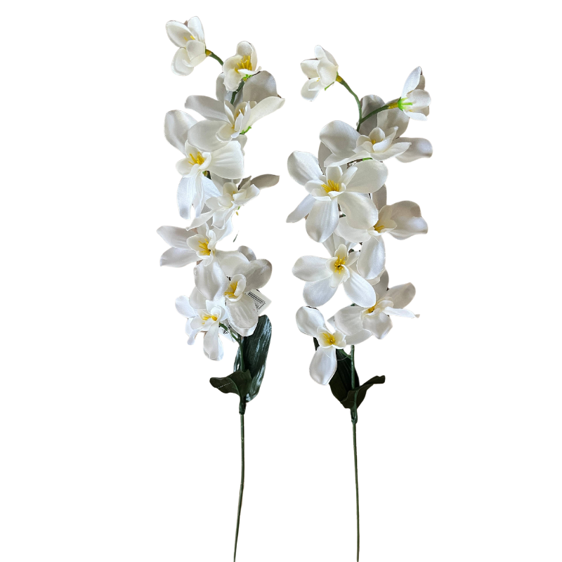 Orchidée Artificielle Blanche - Image 1