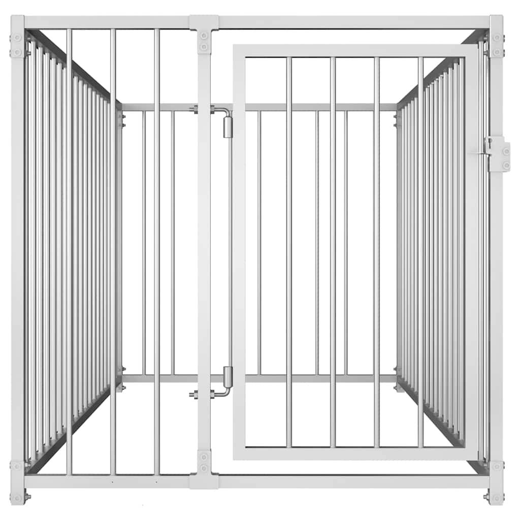 Vidaxl - Chenil d'extérieur pour chiens 100 x 200 x 100 cm vidaXL 144488 - Imagen 7