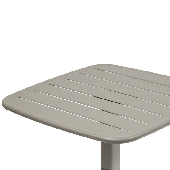 Hesperide - Table haute de jardin 2 places Alegoria 70x70cm café - Hespéride - Image 3
