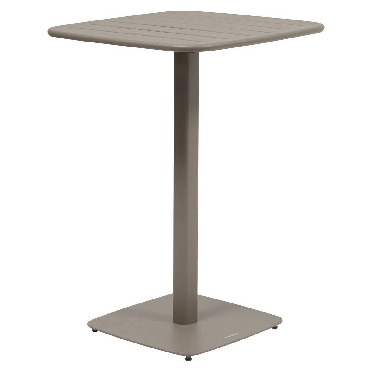 Hesperide - Table haute de jardin 2 places Alegoria 70x70cm café - Hespéride - Image 2