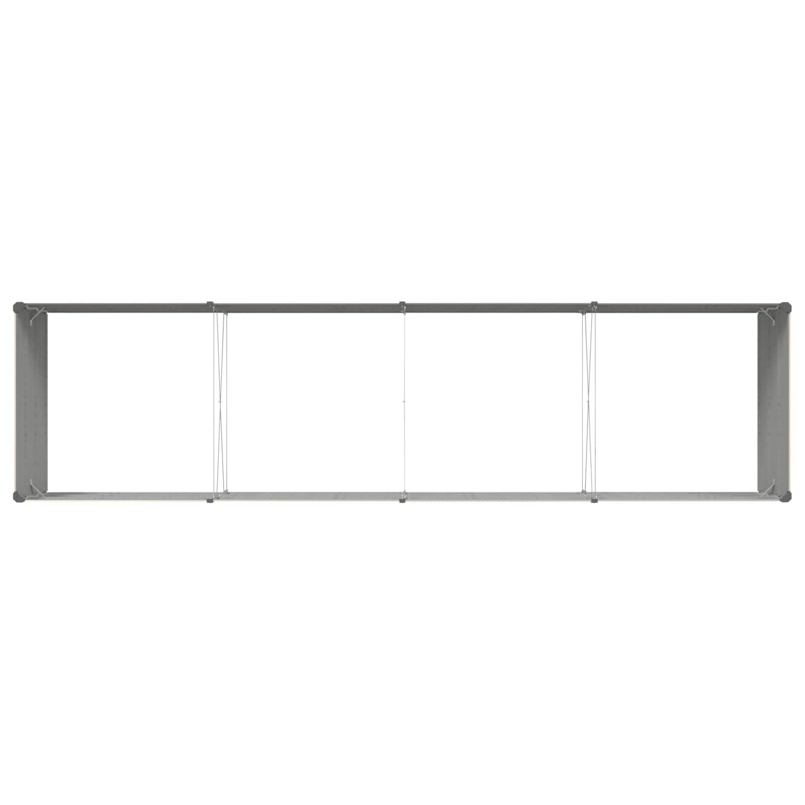 Bac de Plantation Géant Acier Galvanisé 385x100x45 cm Ivoire - ComfortXL Outdoor Living - Imagen 7
