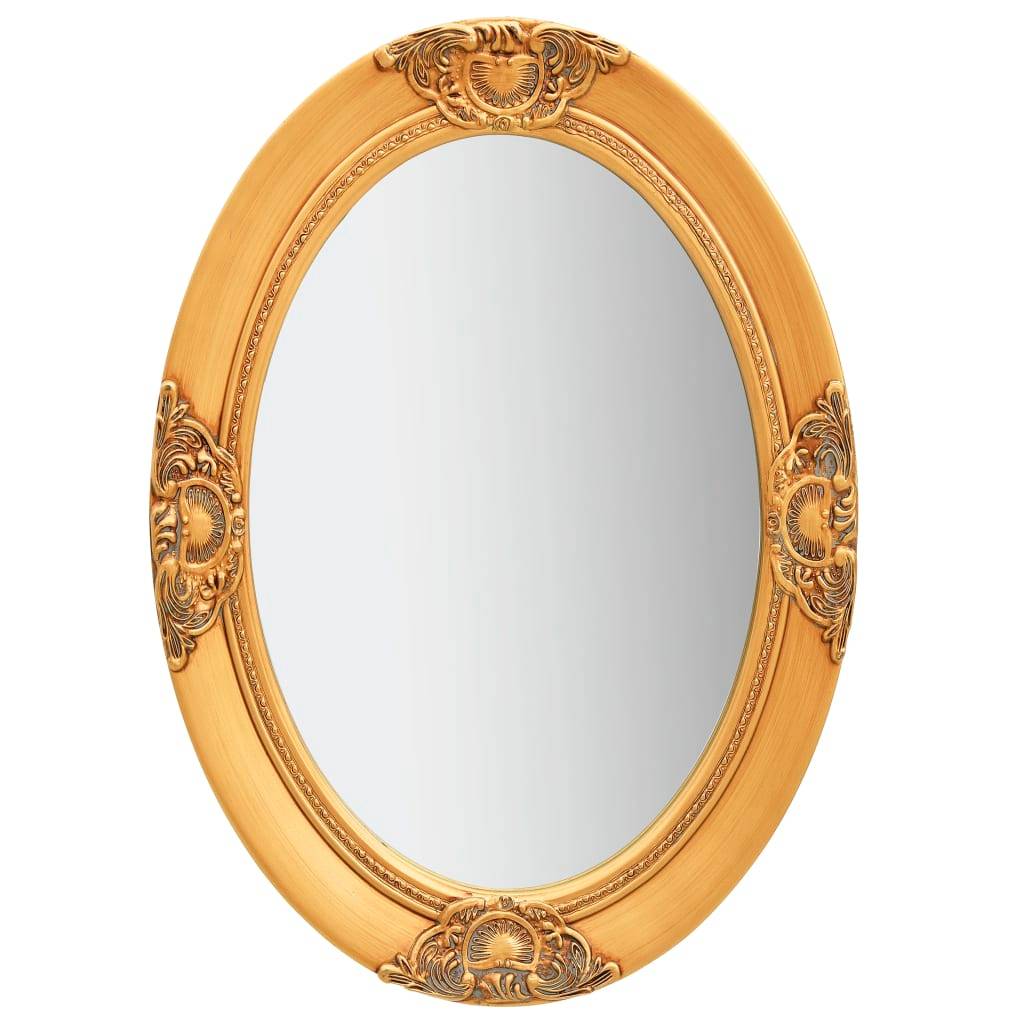 Maison Chic - Miroir mural style baroque 50x70 cm Doré Maison Chic - Image 2