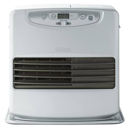 Poêle à pétrole électronique 3700 W, mode SAVE, détecteur CO₂, sécurité basculement, programmateur 24 h - Qlima - Image 1