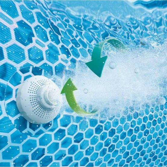 Intex - Kit Piscine hors sol tubulaire INTEX - Pris Frame - 366 x 99 cm - Ronde (Pompe, cartouche et échelle) - 26716ND - Image 3