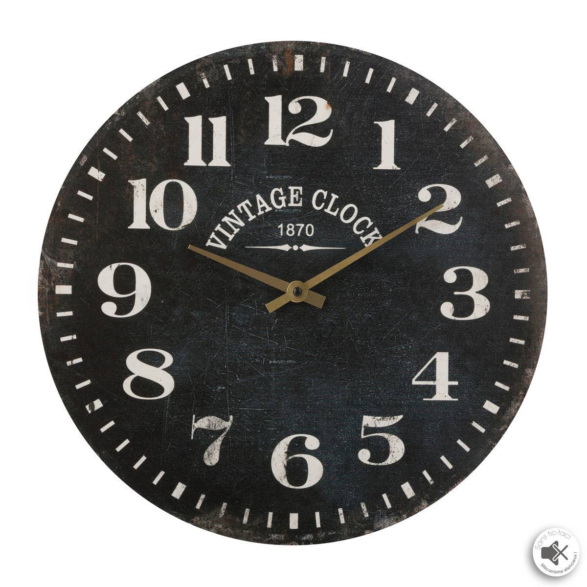 Atmosphera - Horloge "Alex" D38cm - Atmosphera Créateur d'intérieur - Imagen 1