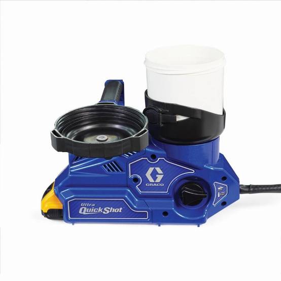 Pistolet pulvérisateur de peinture Airless Ultra QuickShot - GRACO - avec 2 batteries 18V 2,0Ah Dewalt - 1 chargeur de batterie Dewalt - sac de transp - Image 3