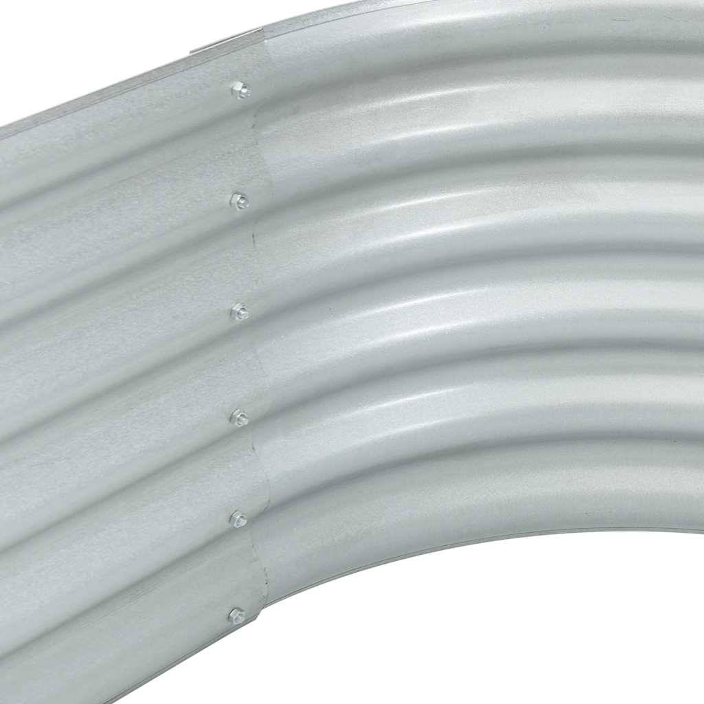 Prolenta Premium - Jardinière acier argent 160 x 80 x 44 cm - Prolenta premium p366.9 - Image 7