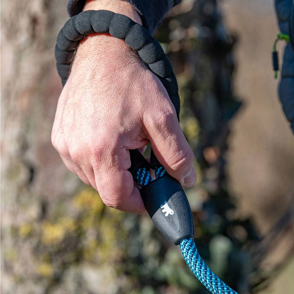 Ferplast - Laisse pour Chiens SPORT EXTREME G13/120, Longe en Nylon Robuste, Poignée Rembourrée Confortable, Rose-Noir - Imagen 5