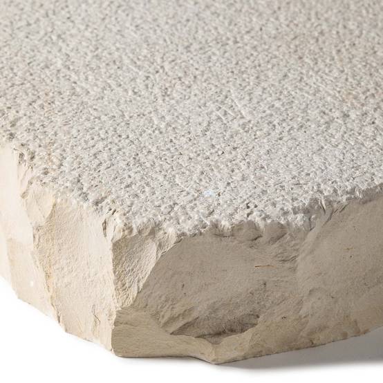 RO'MA Nature - Pas japonais Irrégulier Pierre de Bourgogne Pierre de Molay Beige 35-55x6 cm (à l'unité) - RO'MA NATURE - Image 3