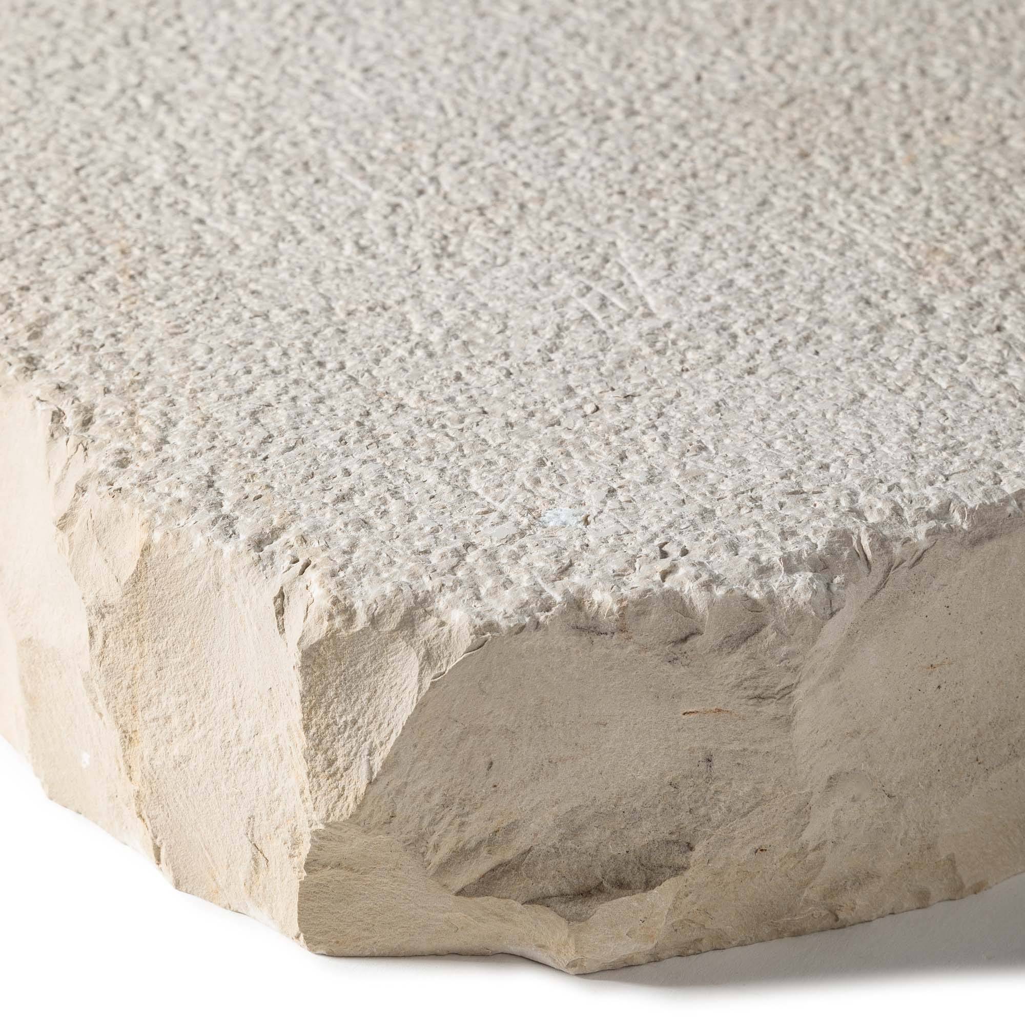 RO'MA Nature - Pas japonais Irrégulier Pierre de Bourgogne Pierre de Molay Beige 35-55x6 cm (à l'unité) - RO'MA NATURE - Image 3