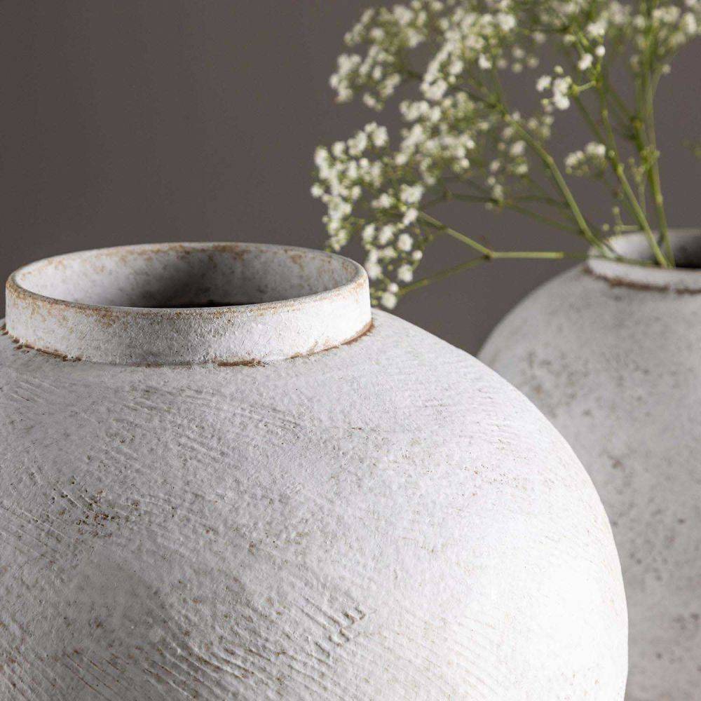 Venture Home - Vase en grès Globe 13 x 28 x 29 cm - Imagen 3