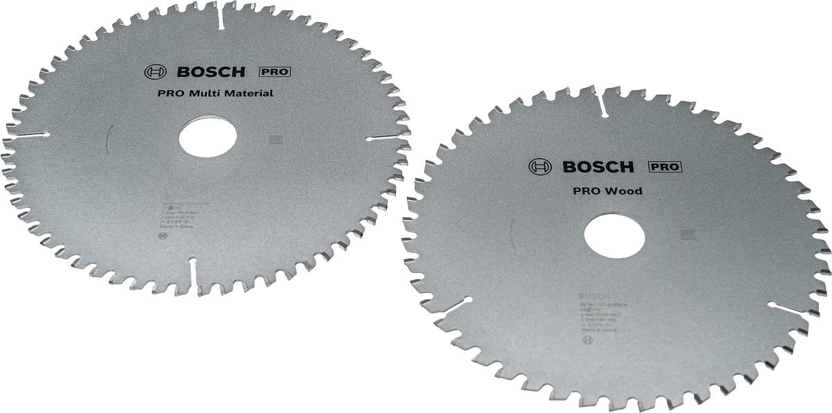 Lot de 2 lames de scie circulaire PRO pour bois et matériaux multiples 216 mm - BOSCH - 2608644734 - Image 1