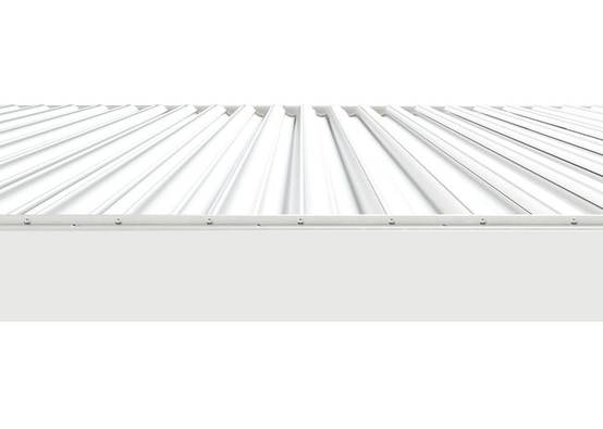 Pergola Bioclimatique Adossée Motorisée Éclairée Aluminium 4x3 Blanc SV ORIAL France - Image 7