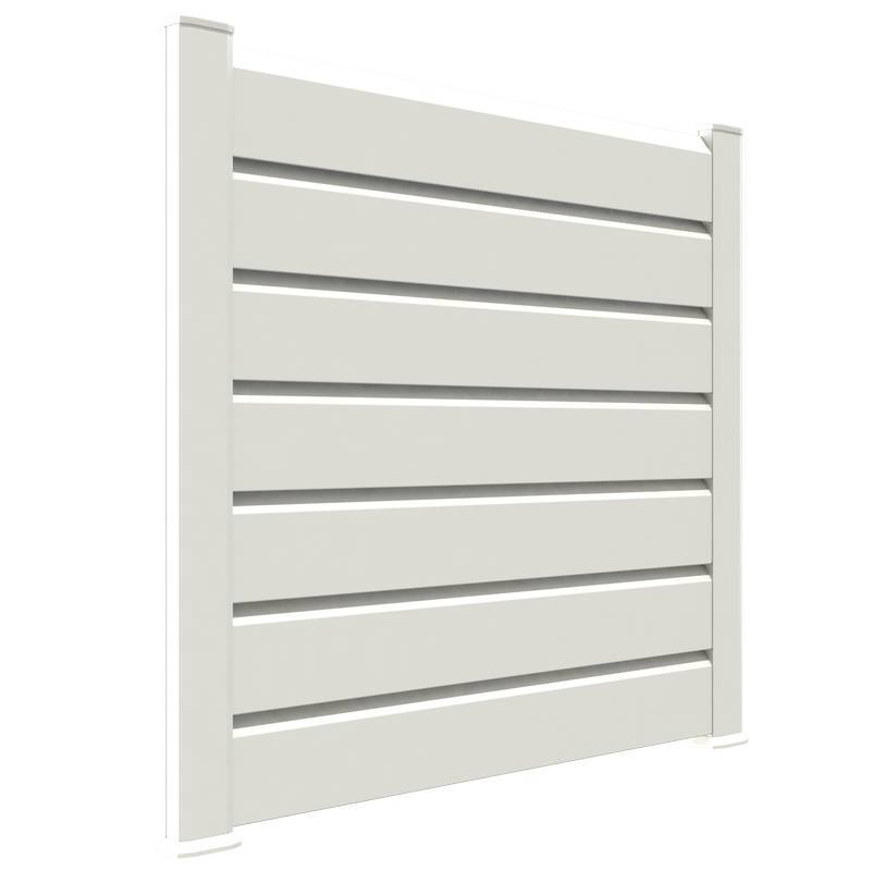 Closea - Kit cloture - Lame 16cm - PVC Blanc - LG: 9m x H: 1m74 Closea - Image 1