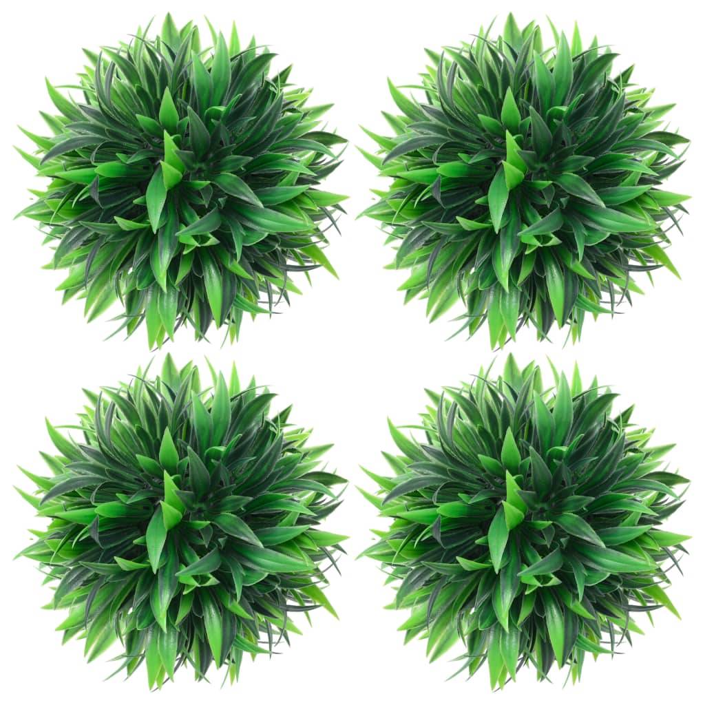 Autre - Boules de buis artificielles 4 pcs 15 cm - Image 1