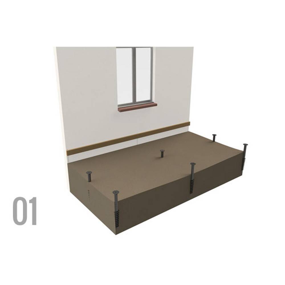 Vis de Fondation SPIRAL - Pour Terrasse - Hauteur : 80cm - Support en L inclus - Fixation Sans Beton - Imagen 7