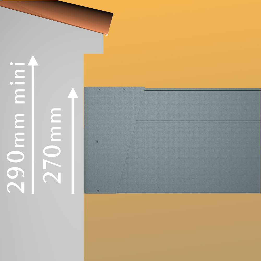 Intersun - Pergola rétractable HYLIA 4,50x4,109 M Motorisé à Télécommande (Gris Anthracite) - INTERSUN - Imagen 4
