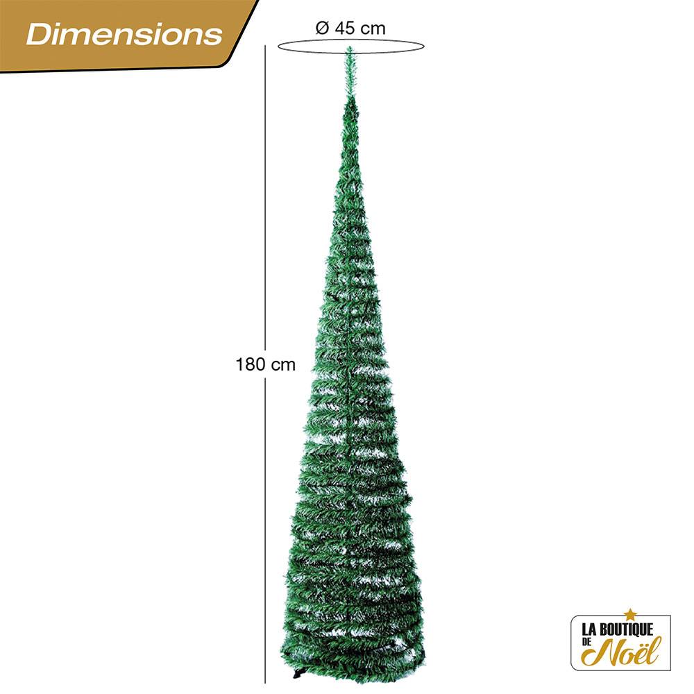 Sapin de Noël artificiel vert pop up SlimTree 180 cm - Imagen 5