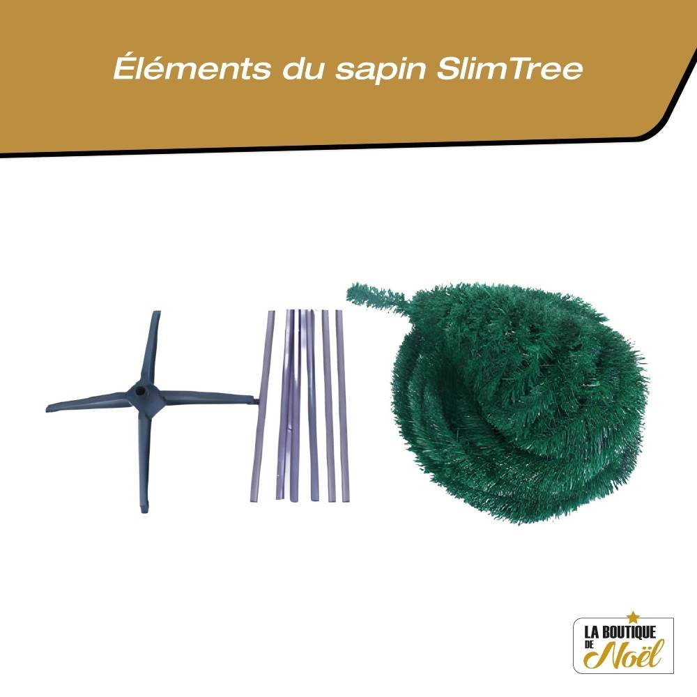 Sapin de Noël artificiel vert pop up SlimTree 180 cm - Imagen 4