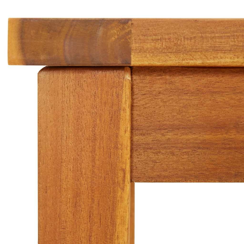 PANGIVO - Banc de jardin bois d'acacia naturel 150 x 35 x 45 cm, Poids:11kg - PANGIVO - Image 6