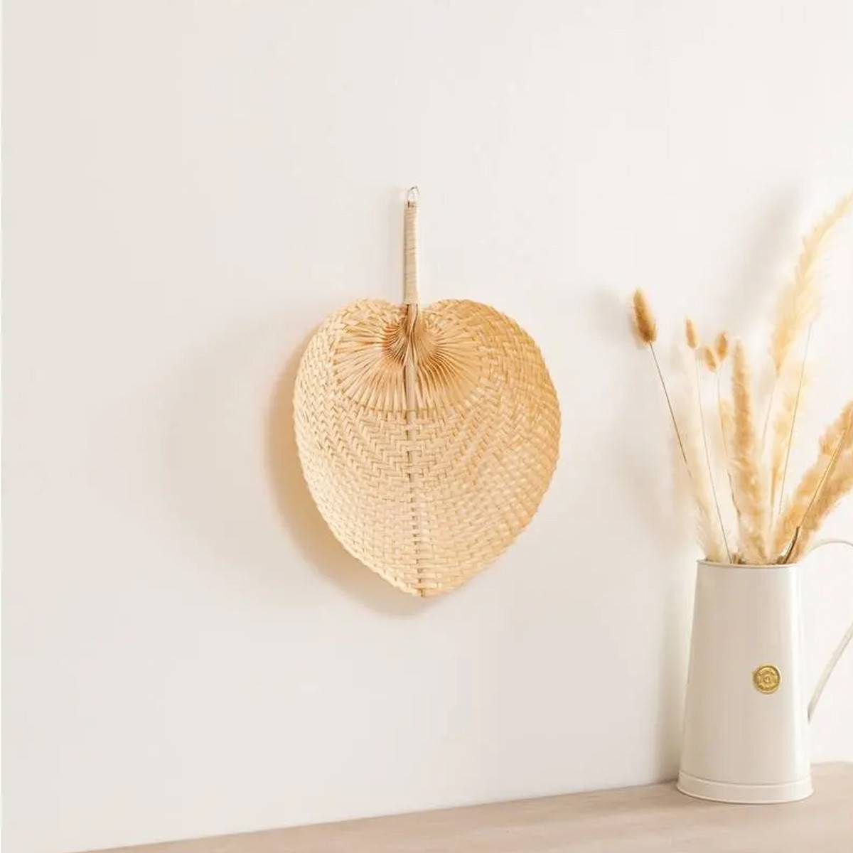 Atmosphera - Eventail "Folk bambou 30x39cm - Atmosphera Créateur d'intérieur - Image 3