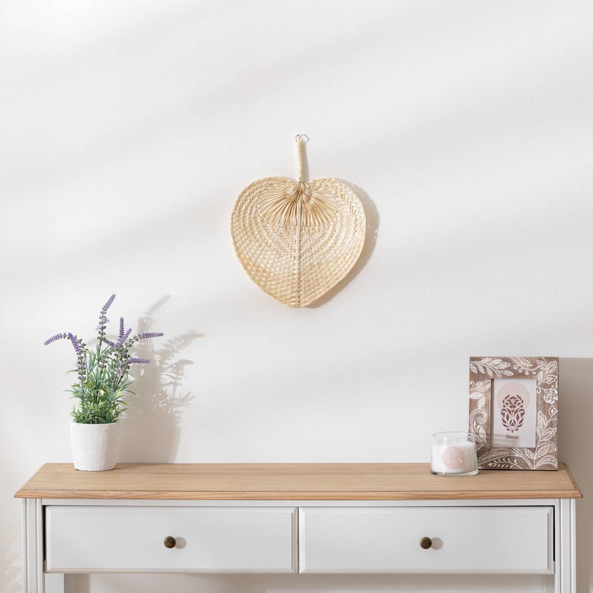Atmosphera - Eventail "Folk bambou 30x39cm - Atmosphera Créateur d'intérieur - Image 1