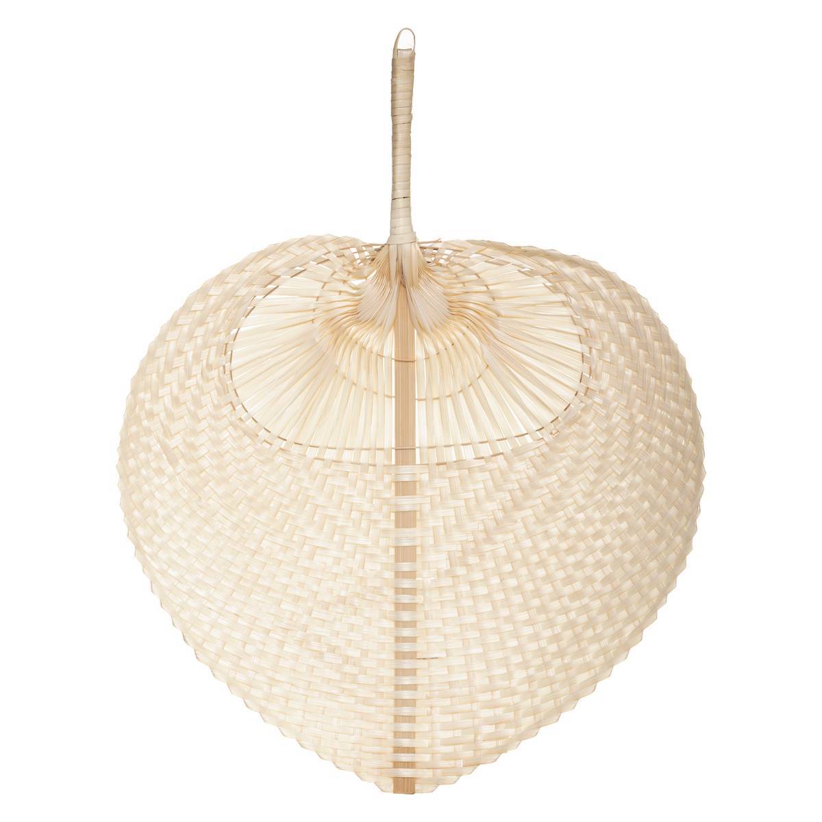 Atmosphera - Eventail "Folk bambou 30x39cm - Atmosphera Créateur d'intérieur - Imagen 2
