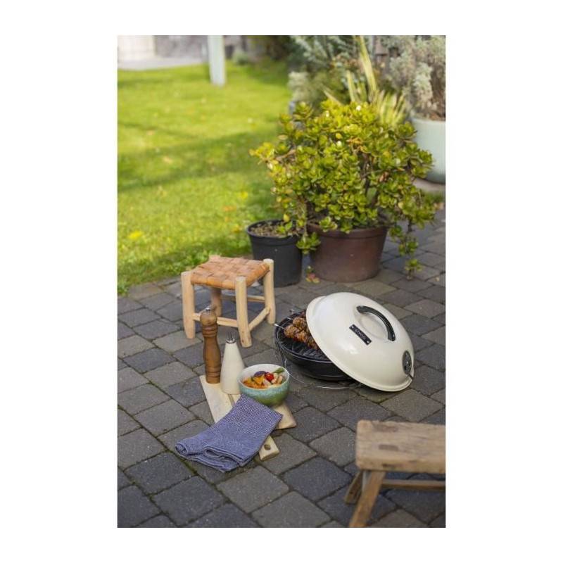 Livoo - Barbecue A Charbon Portable - Livoo - Doc301 - Champagne Et Noir - Image 5