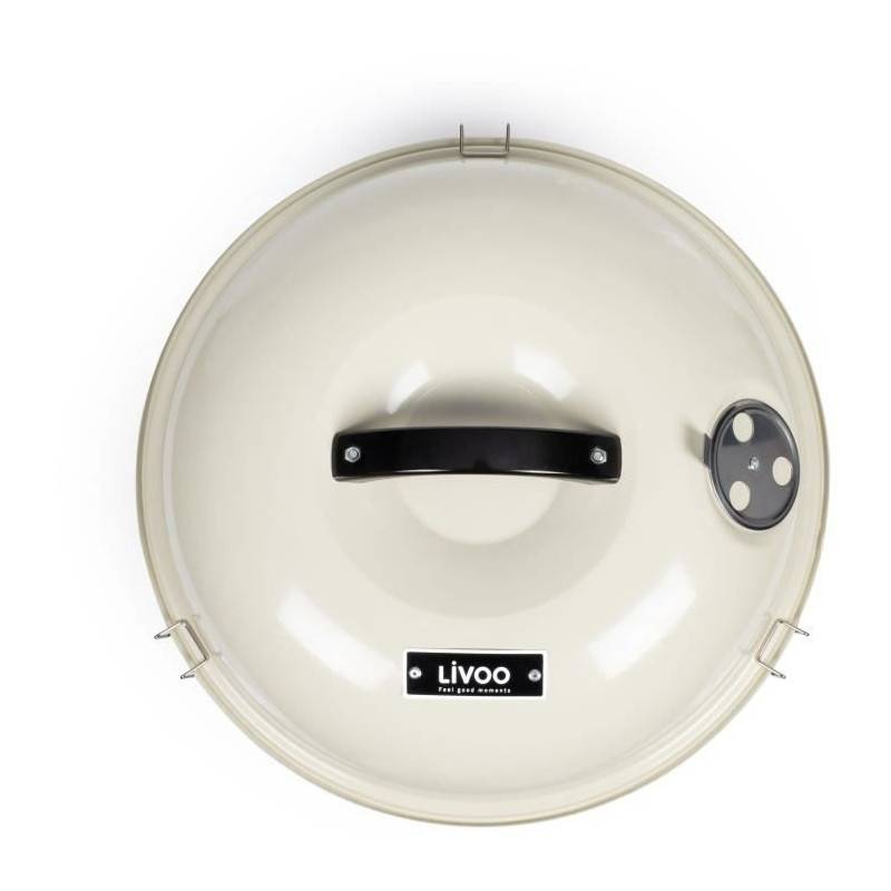 Livoo - Barbecue A Charbon Portable - Livoo - Doc301 - Champagne Et Noir - Image 4