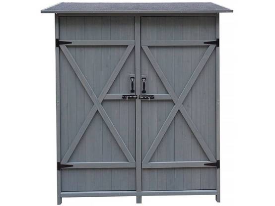 Habitat Et Jardin - Armoire De Jardin "espacio" - 140 X 49 X 162 Cm - Anthracite -habitat Et Jardin - Image 1