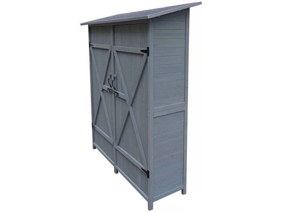 Habitat Et Jardin - Armoire De Jardin "espacio" - 140 X 49 X 162 Cm - Anthracite -habitat Et Jardin - Image 2
