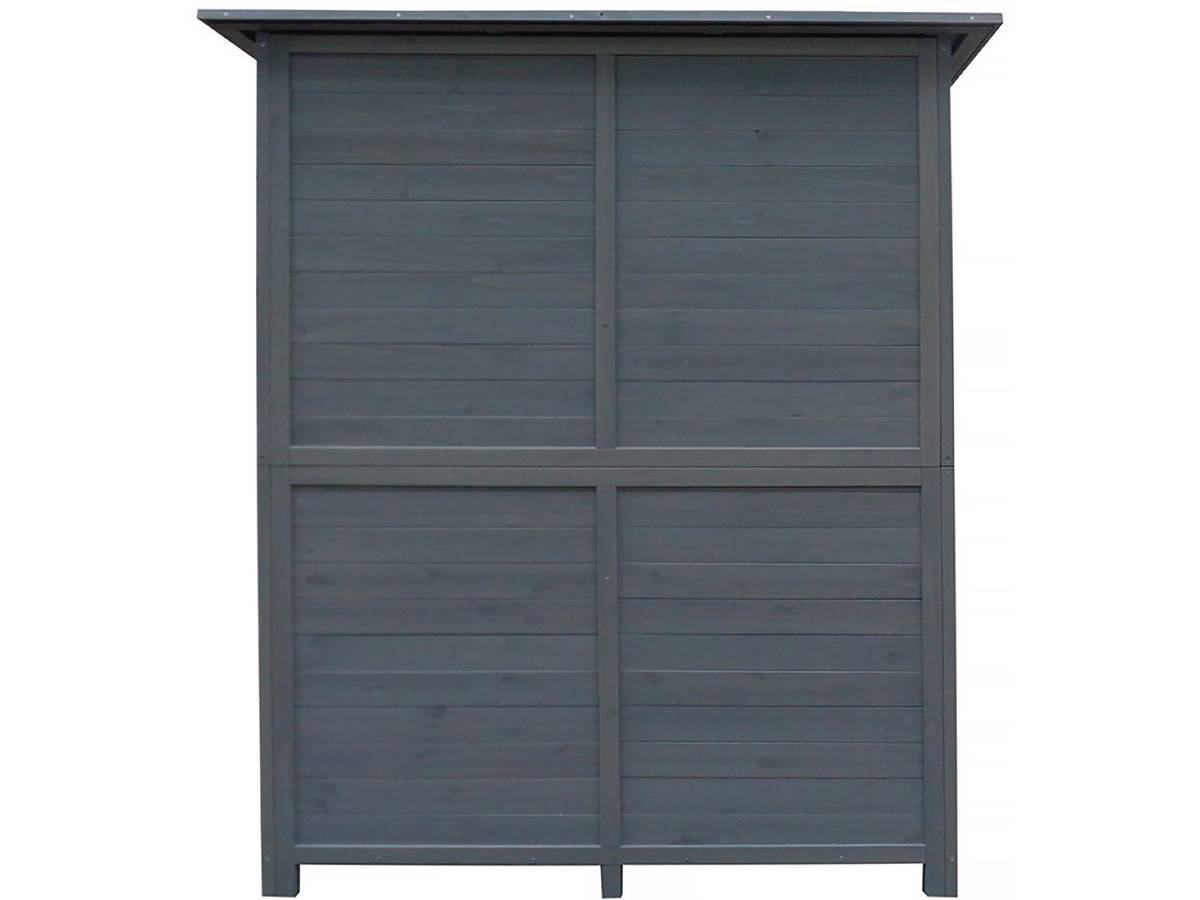 Habitat Et Jardin - Armoire De Jardin "espacio" - 140 X 49 X 162 Cm - Anthracite -habitat Et Jardin - Imagen 4