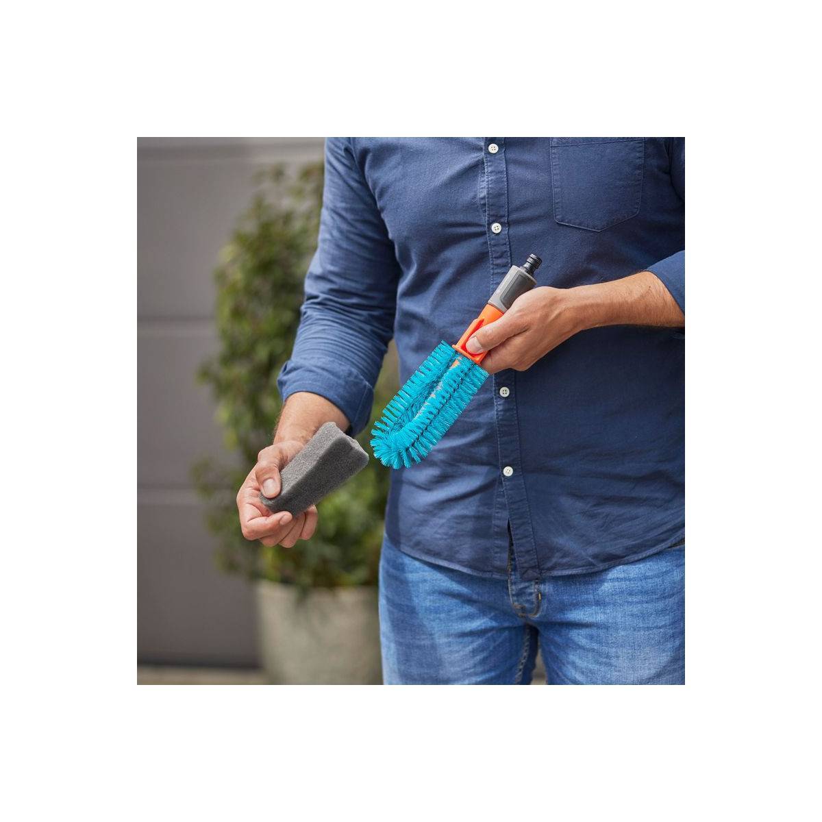 Gardena - Brosse de lavage pour vélo​ Gardena - Imagen 3